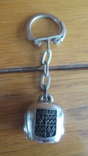 vintage keychain small bell coat of arms Murol