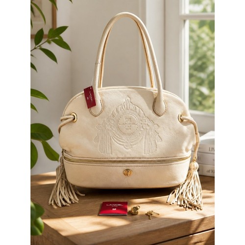Lancel paris ivory - lancel, grained