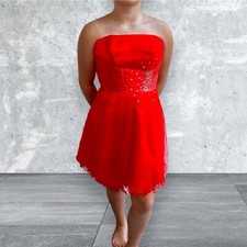 Rouge Occasion Spéciale Robe