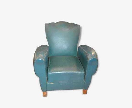 Fauteuil club skaï des - club, en