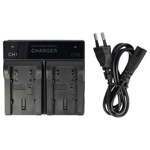 Chargeur double pour jvc - chargeur,