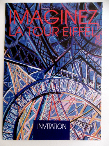 Imaginez tour eiffel carton - tour,