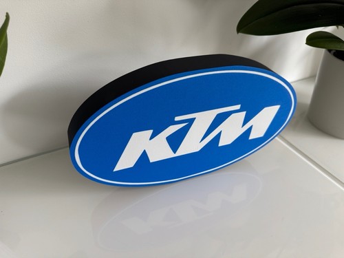Logo ktm vintage lumineux - logo,
