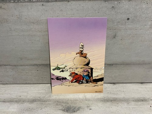 Carte postale spirou - carte, spirou.