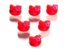 LOT 6 BOUTONS ACRYLIQUES 