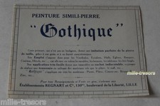 Feuillet publicitaire PEINTURE