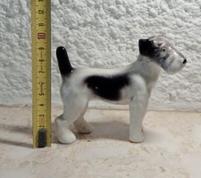 figurine statuette fox terrier