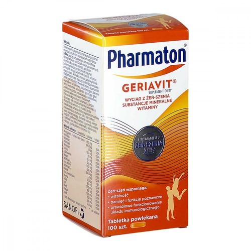 Geriavit pharmaton 100 200 300 - pharmaton, 100/200/300