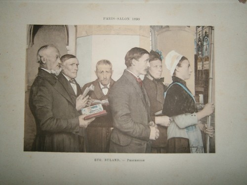 Engraving 1899 color - engraving, 19°