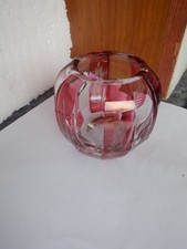 petit Vase boule  en cristal
