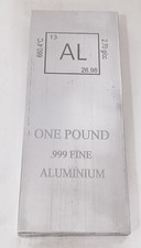 0.5kg, Aluminium Lingot Barre