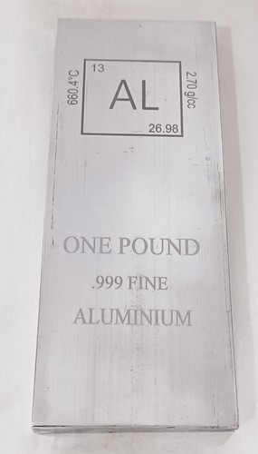 Livre lingot aluminium - livre, .999