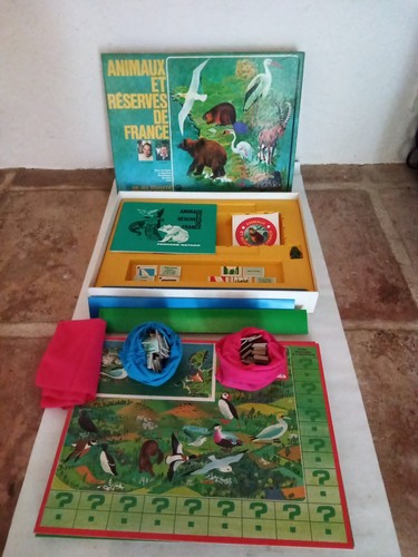 Jeu vintage animaux - vintage, et
