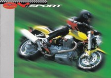 P + MOTO GUZZI V 11 sport + brochure + 8 pages