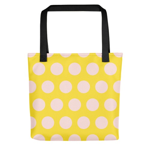 Modern polka dot pink yellow - modern,