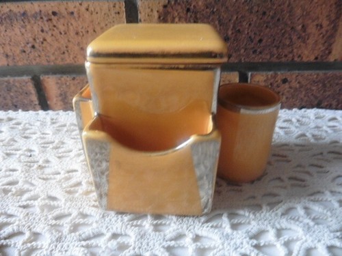 Ancien pot tabac ceramique - ancien,