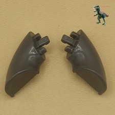 Playmobil paire de rétroviseurs gris - fourgon-voiture-caravane-ambulance