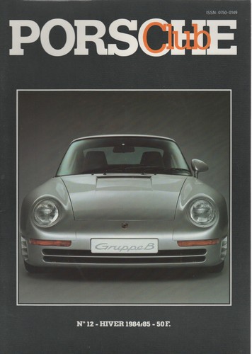 Porsche club 1984 - club,