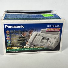 Panasonic KX-FHD331 Compact Plain Paper Fax And Copier Telephone Machine