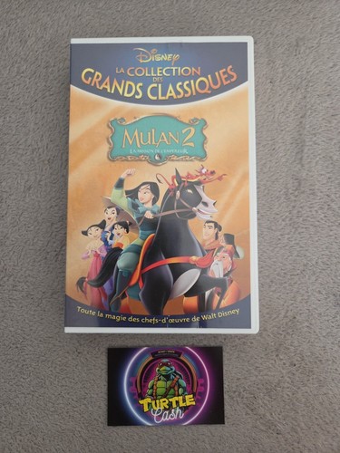 Mulan cassette vhs fr - cassette, k7