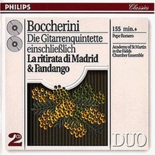 Boccherini [2 CD] Guitar quintets (Philips, 1979-81) Academy of St. Martin-in...