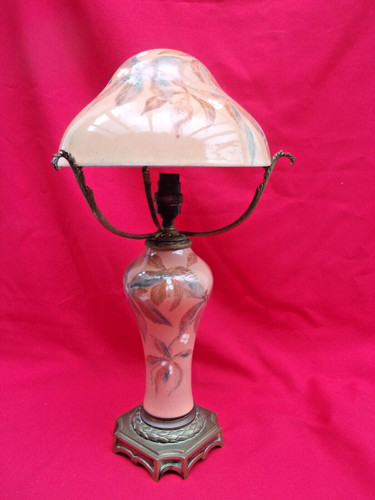 Lampe champignon verre - , et