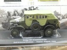 DODGE WC-6 COMMAND CAR FRANCE 1944 N°64 Militaire 1/43éme IXO Neuf Boite Origine