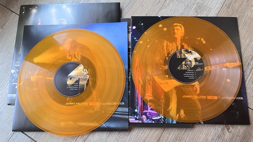 3lp color johnny - johnny, hallyday
