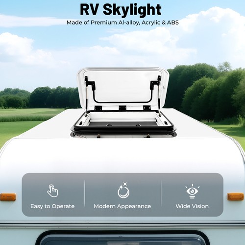700x500mm caravan skylight - caravan, rv