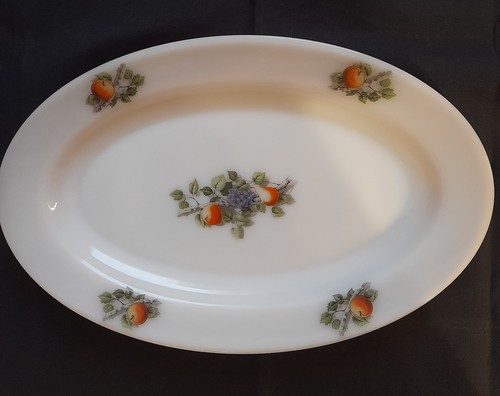 Plat service ovale vintage - plat, de