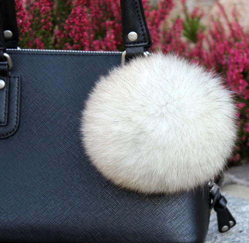 Pompon fourrure renard - de,