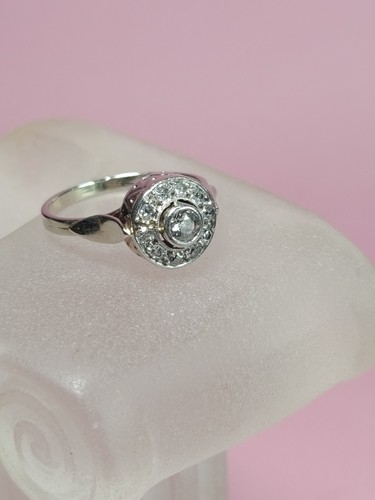 Ancienne bague cible - bague, déco
