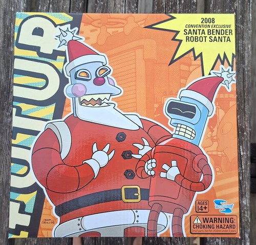 Futurama toynami santa bender - futurama,