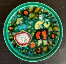 DANCESES PROVENCALES CERENNE VALLAURIS plate year 1950 no. 9 colors enamel