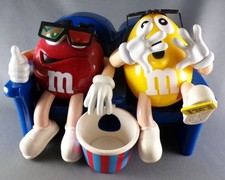 M&M's Candy Dispenser - Red and Yellow at the Cinema
