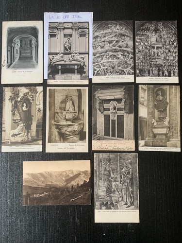 Lot cartes postales - 10,