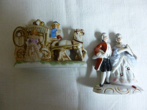Statuette porcelaine figurine - statuette,