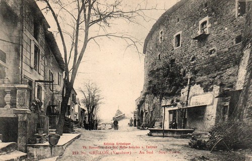Cpa grillon - cpa, 84