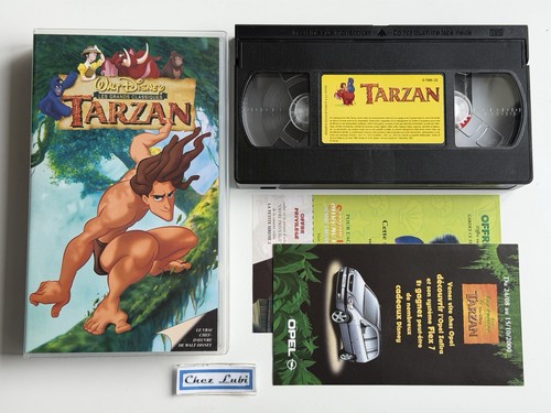 Tarzan cassette vhs - tarzan,