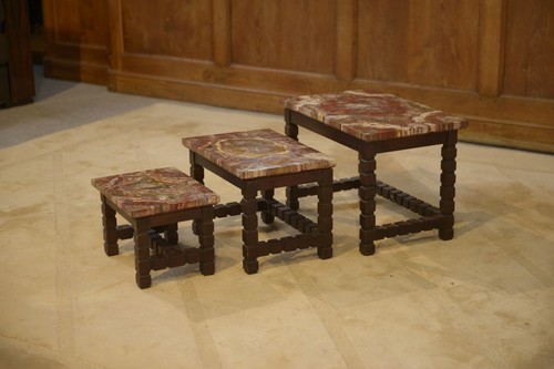 Ensemble trois tables - de,