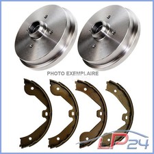 2X TAMBOUR DE FREIN+MÂCHOIRES DE FREIN ARRIÈRE POUR SEAT CORDOBA IBIZA 2 99-02