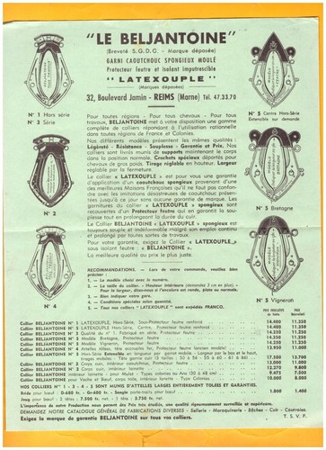 Reims harnais materiel - reims,