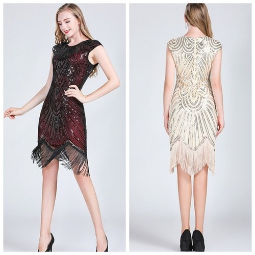 Robe fête paillettes à - en,