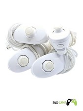 Nintendo Wii – Lot 4 Nunchuks Blancs Officiels – Très Bon État – Accessoires Wii