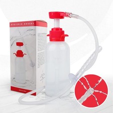 Système lavage personnel 3pièces avec pompe à bouteille Douche Poire de Lavement