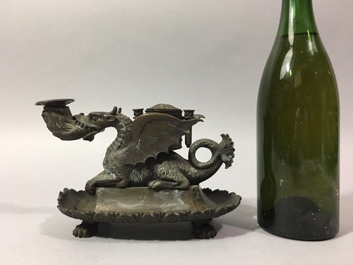 Rare encrier porte mines - rare, porte-mines