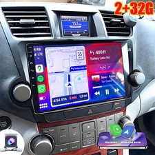 For Toyota Highlander 2008-2013 Car Stereo Radio GPS Radio JBL AMP Carplay 32G