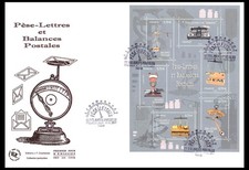 FDC GF JF - Bloc pèse-lettres