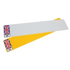 Paire Avant Mot UK Route Légal Voiture Immatriculation Standard GB Plastique