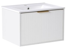 Meuble sous vasque avec lavabo - avec,